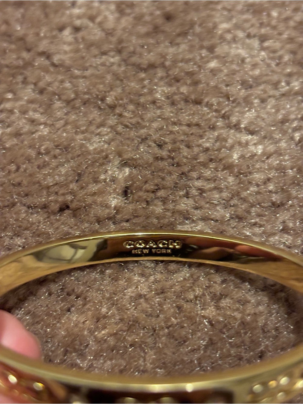 hinged coach bangle - Picture 2 of 4